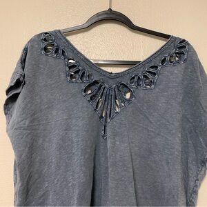 Free People Cutout T-Shirt